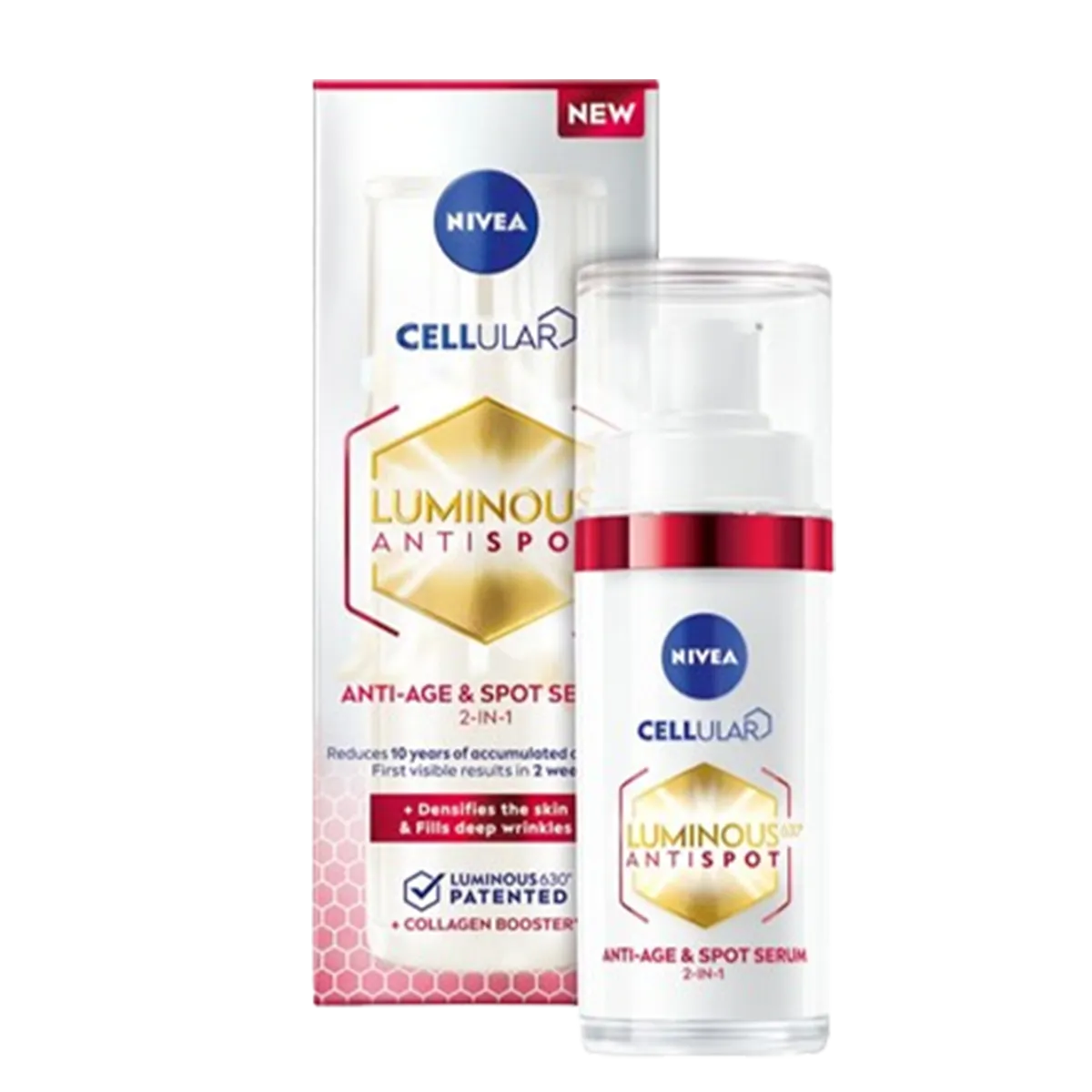 Nivea Luminous 630 Anti-Age & Dark Spot Serum 2 In