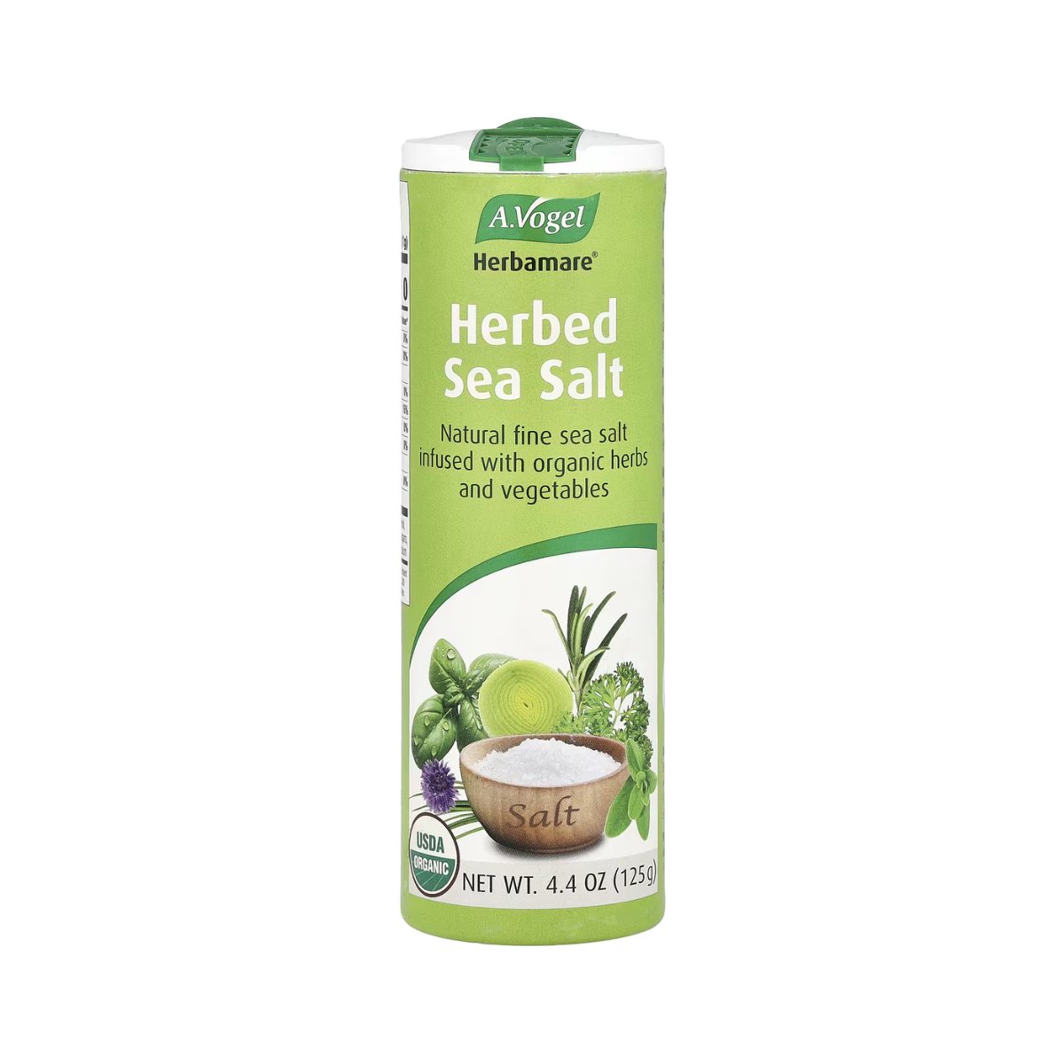 A Vogel, Organic Herbed Sea Salt, 1 Each, 4.4 oz
