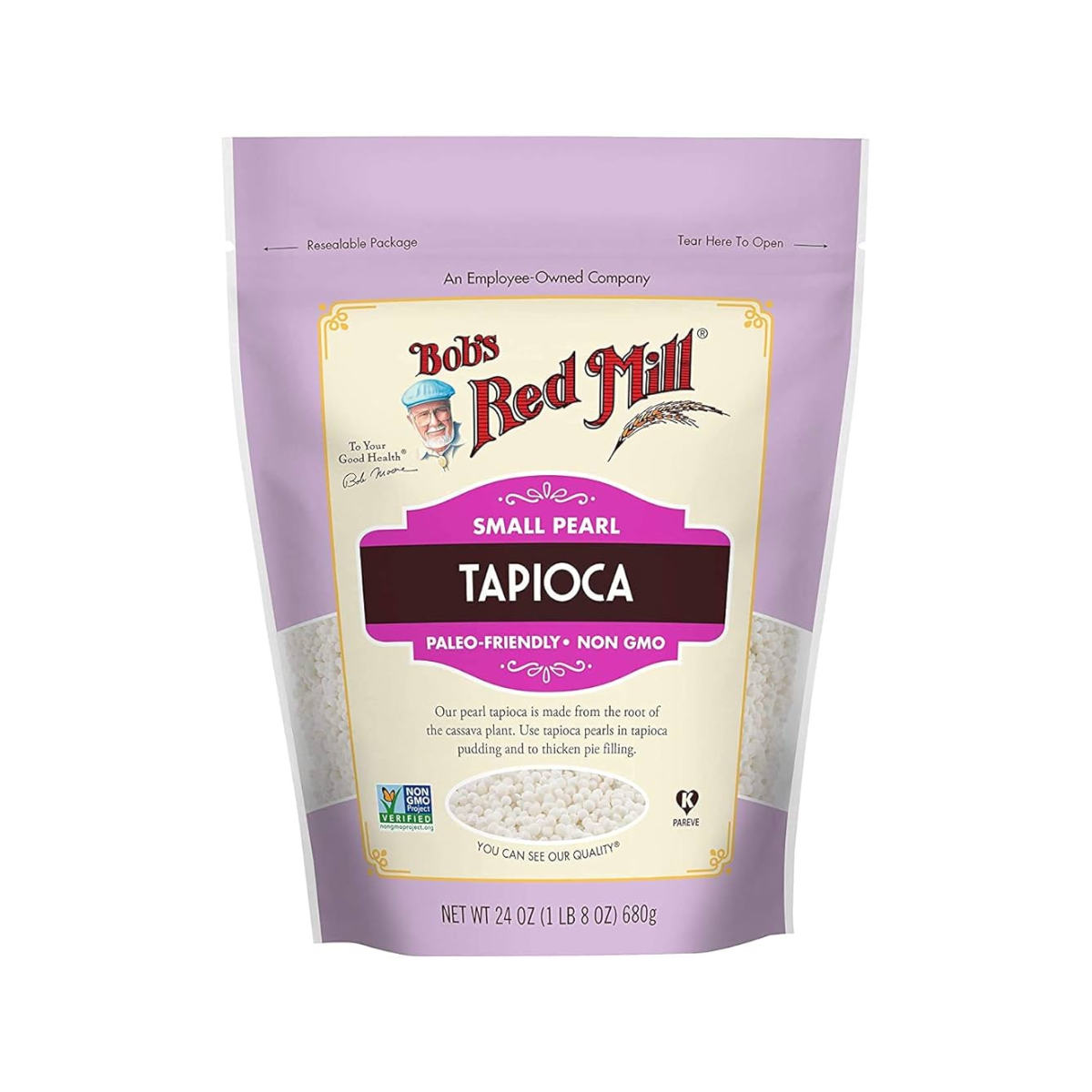 Bob's Red Mill, Tapioca Pearl Small, Case Of 4, 24 oz