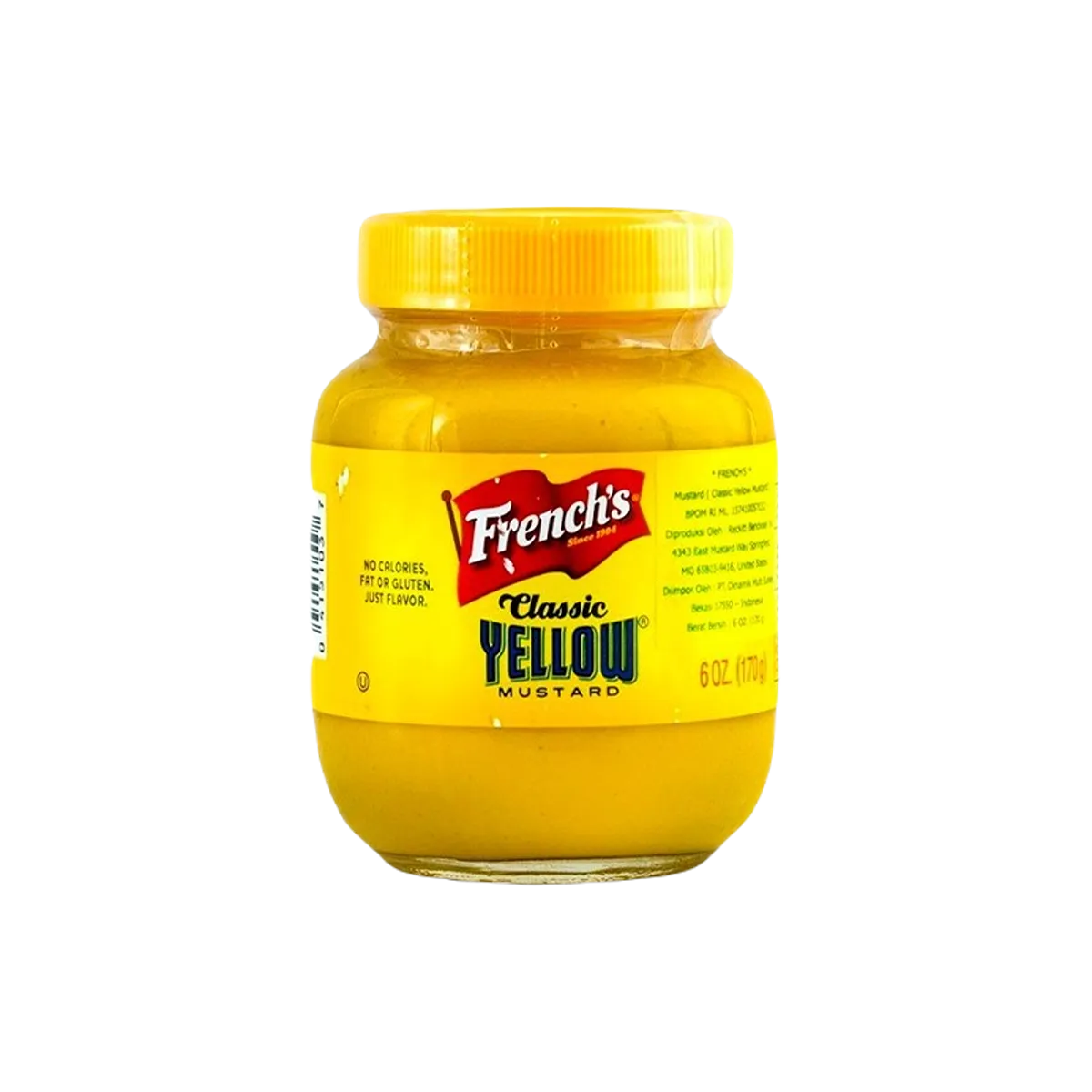 French Classic Yellow Mustard 6oz 170g