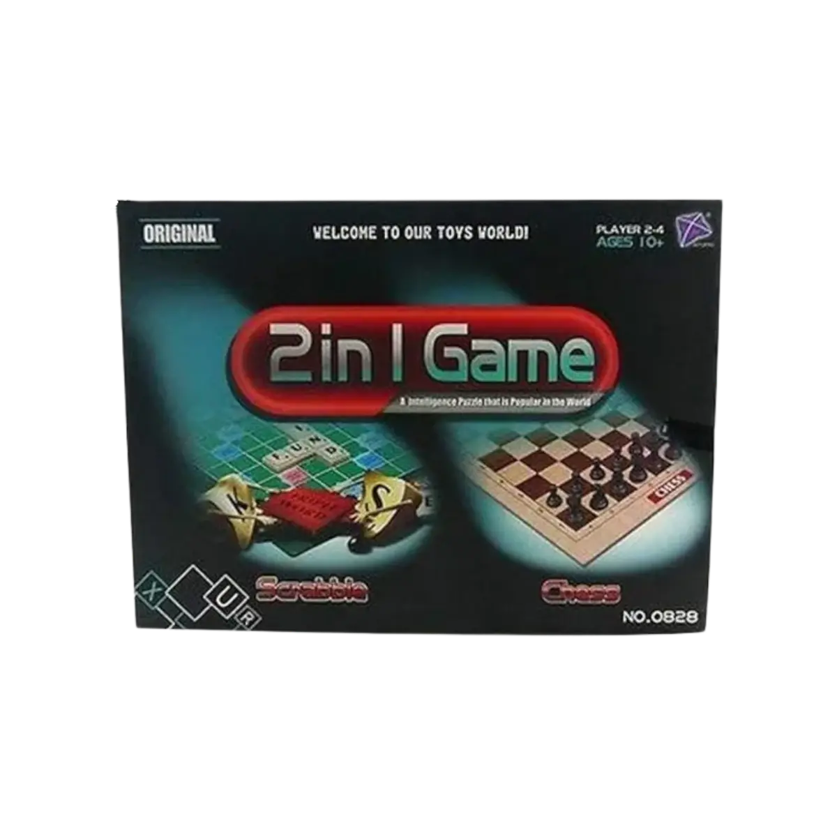 Scrabble Game (2 In 1) 0828
