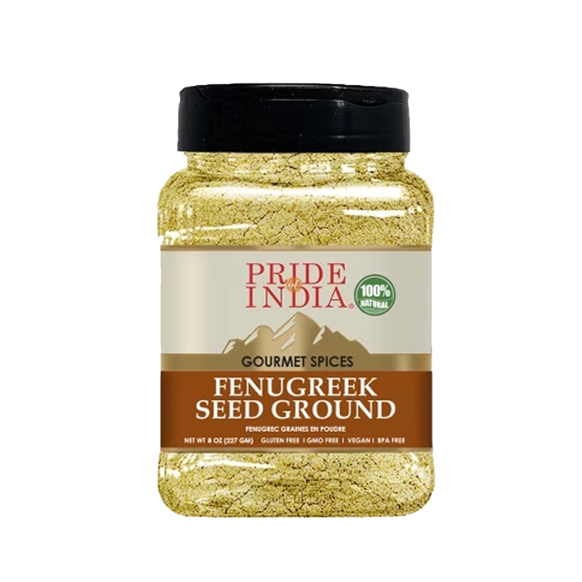PRIDE OF INDIA Fenugreek Seed Ground - Case of 6 - 2.8 oz