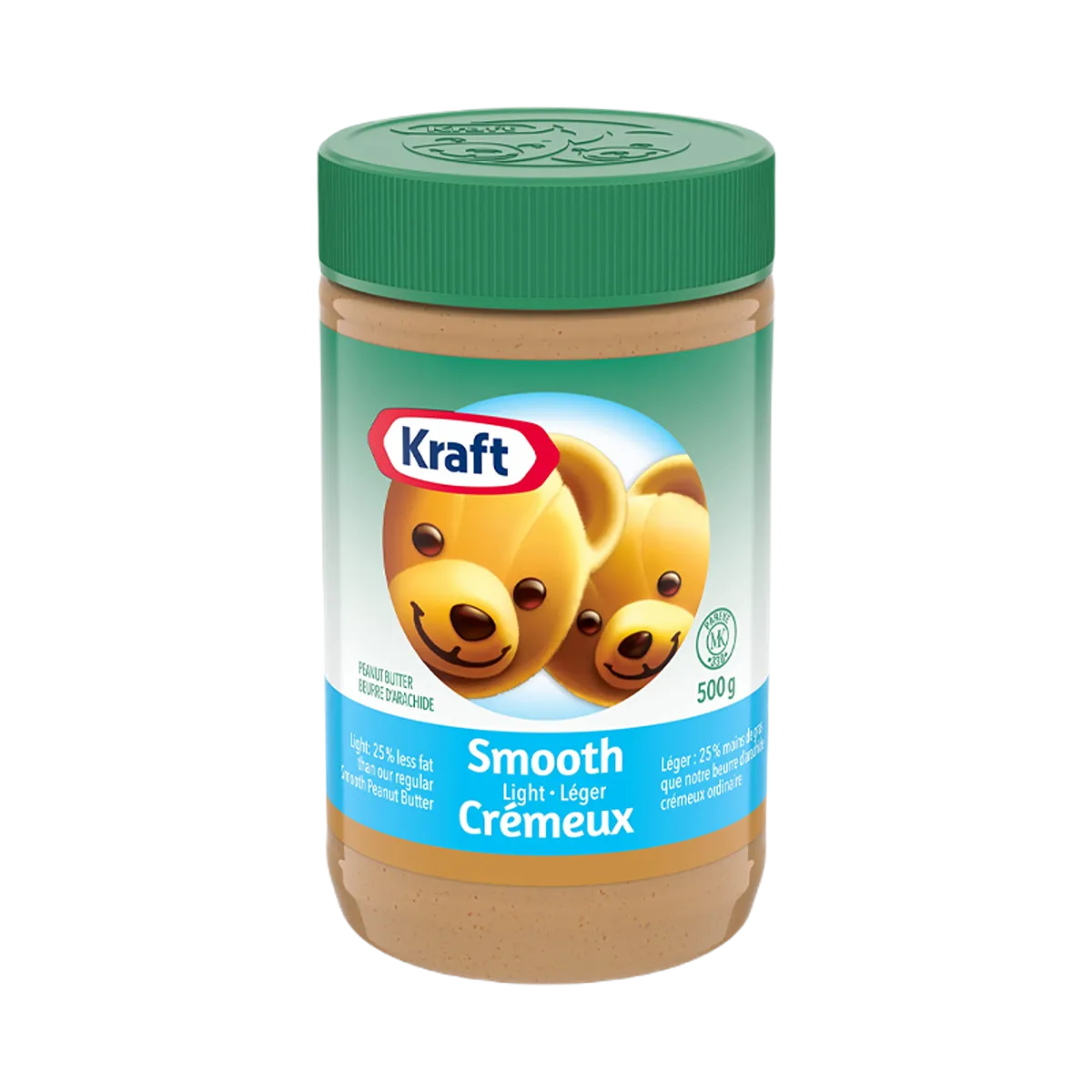 Kraft Canada Kraft Light Smooth Peanut Butter 500g