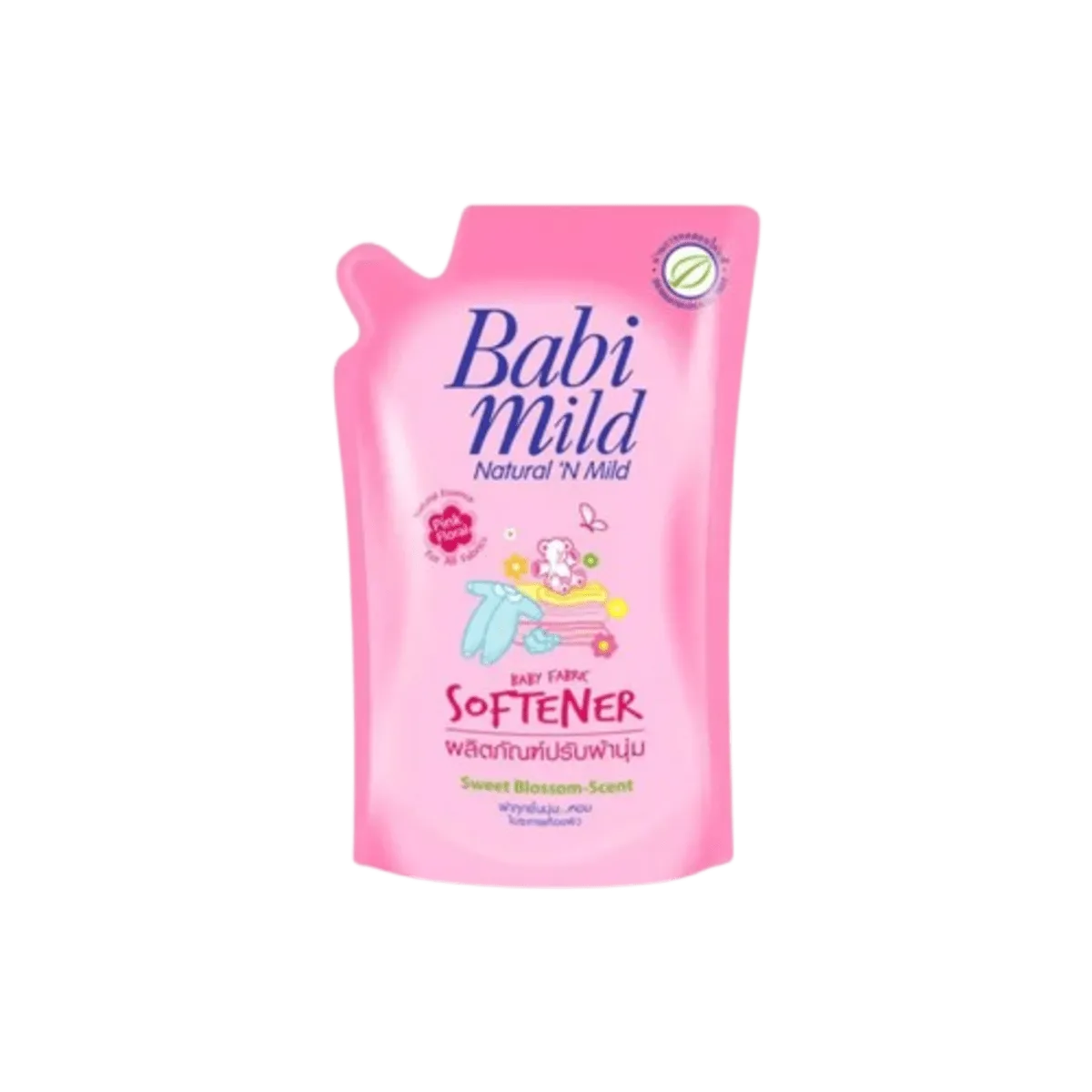 Babi Mild Fabric Softener Pink Floral 600ml