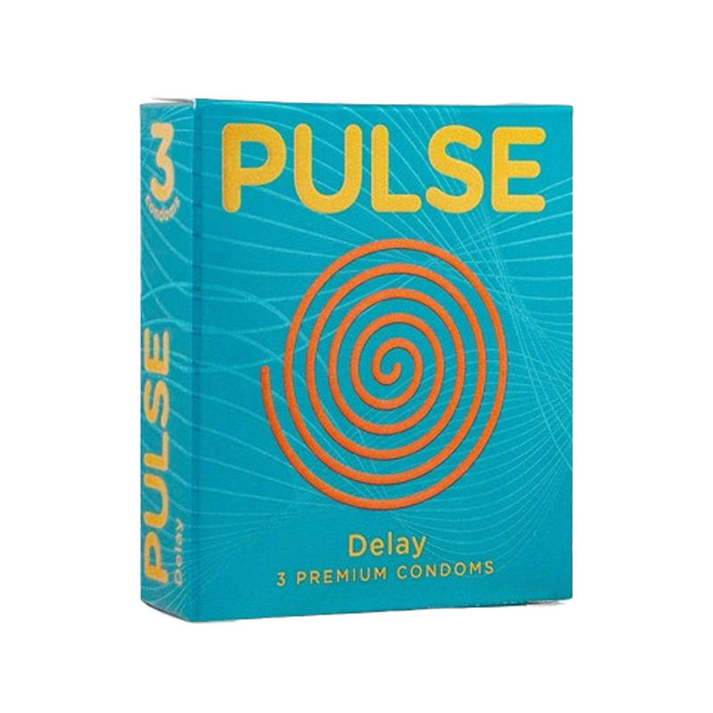Pulse Delay Condom 3s