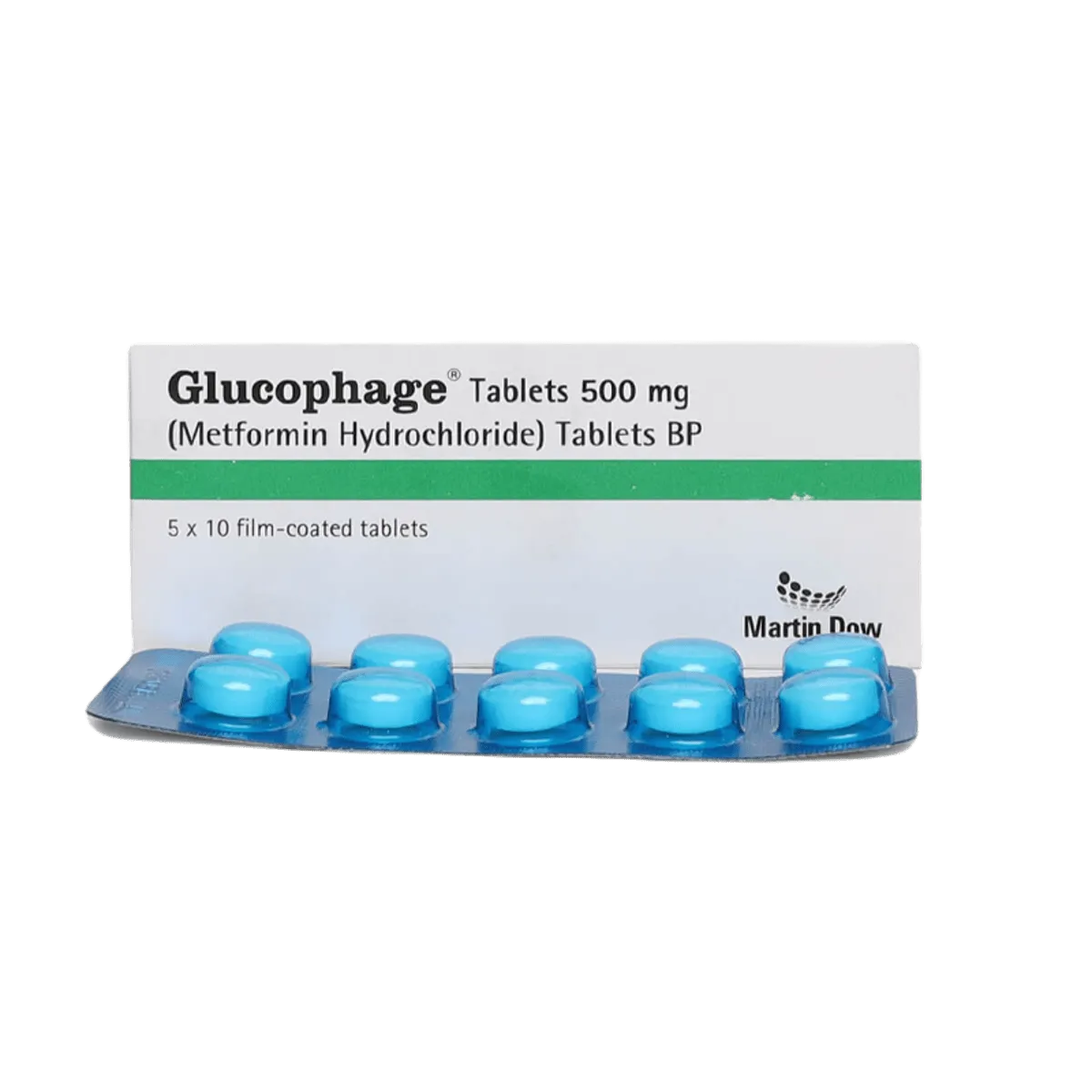 Glucophage Medicine 500 mg 50 Tab