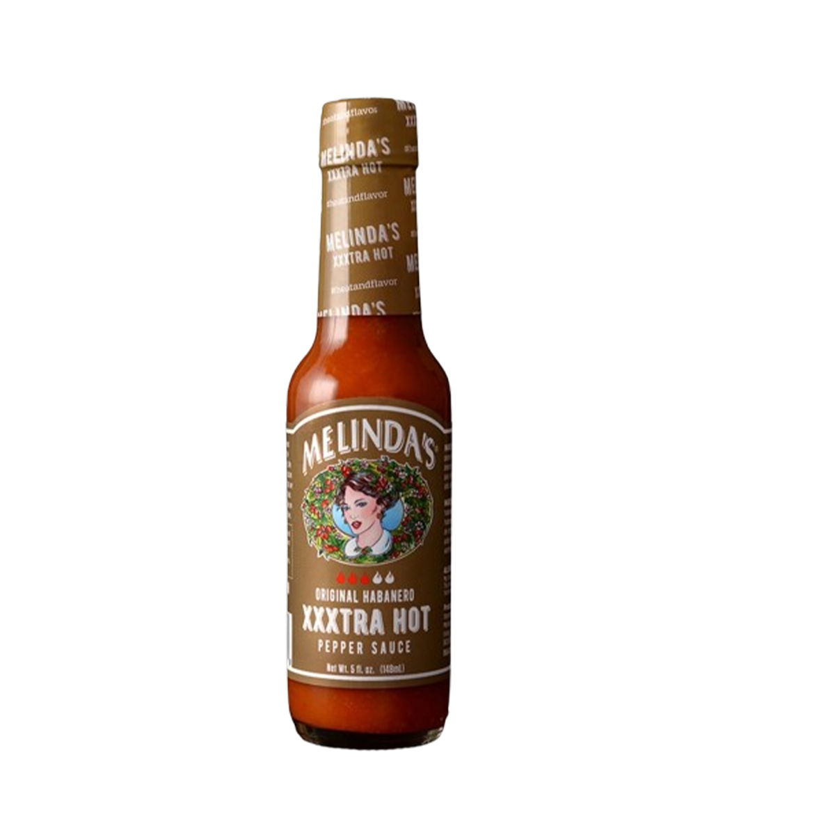 Melinda's, XXXtra Hot Habanero Pepper Sauce, Case Of 12, 5 oz