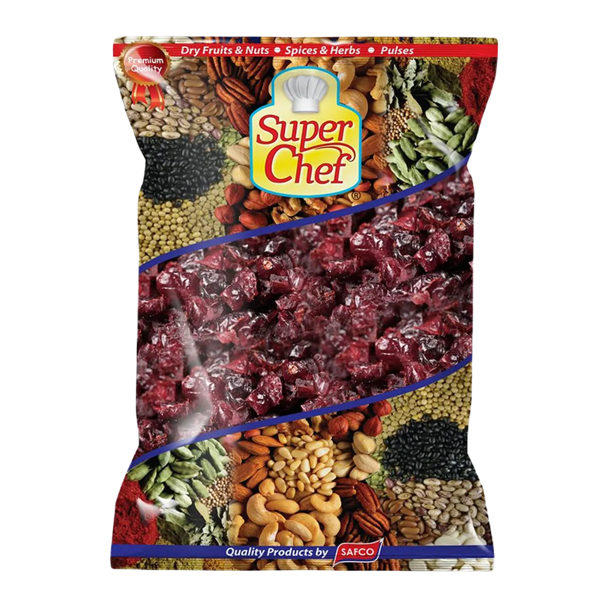 Super Chef Dry Cranberry Pouch 1kg