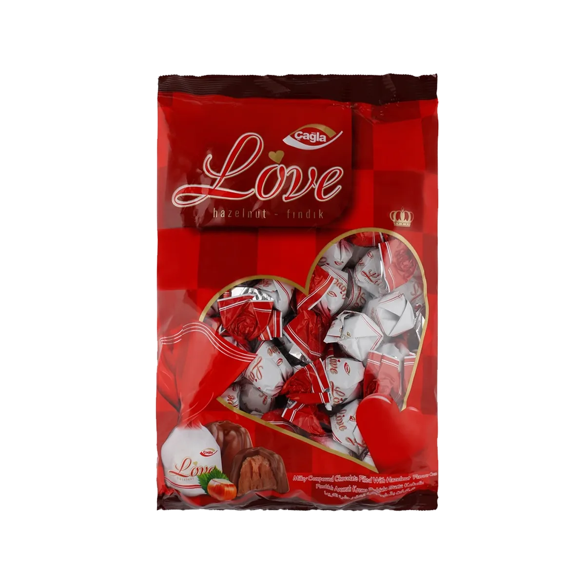 Cagla Chocolate Love Hazelnut Findik 1kg