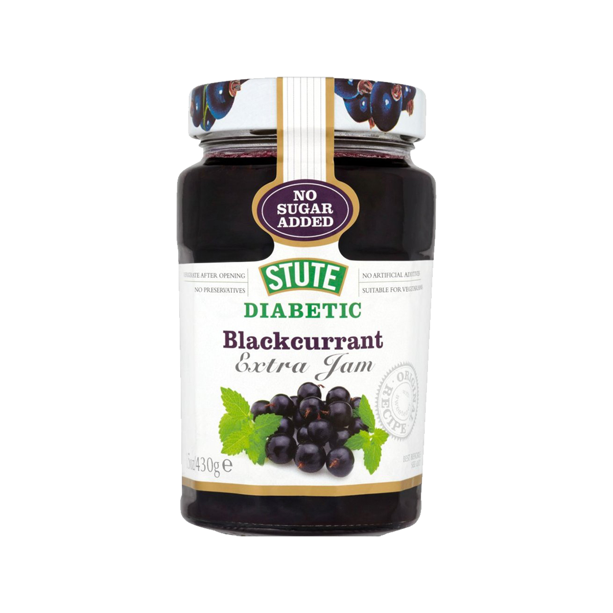 Stute Diabetic Blackcurrant Extra Jam