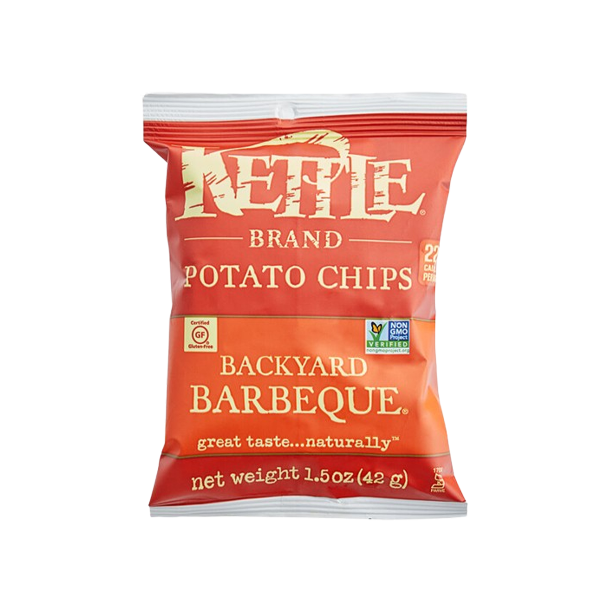 Kettle Brand, Backyard Barbeque Potato Chips, Case Of 24, 1.5 oz