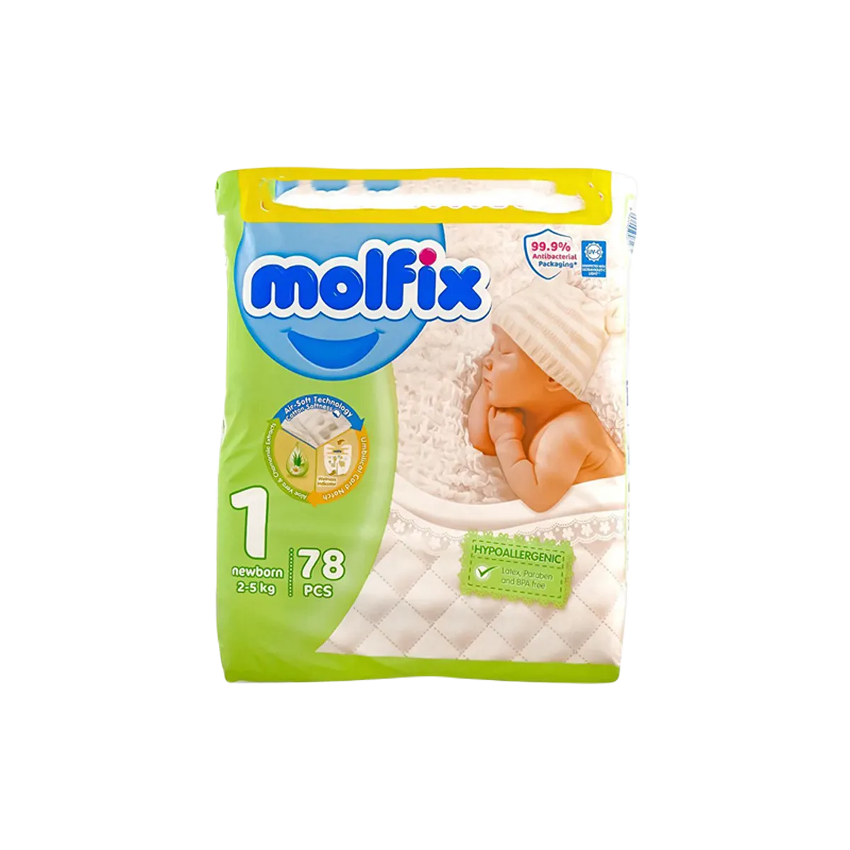 Molfix Jumbo Economy Stage 1 78Pcs