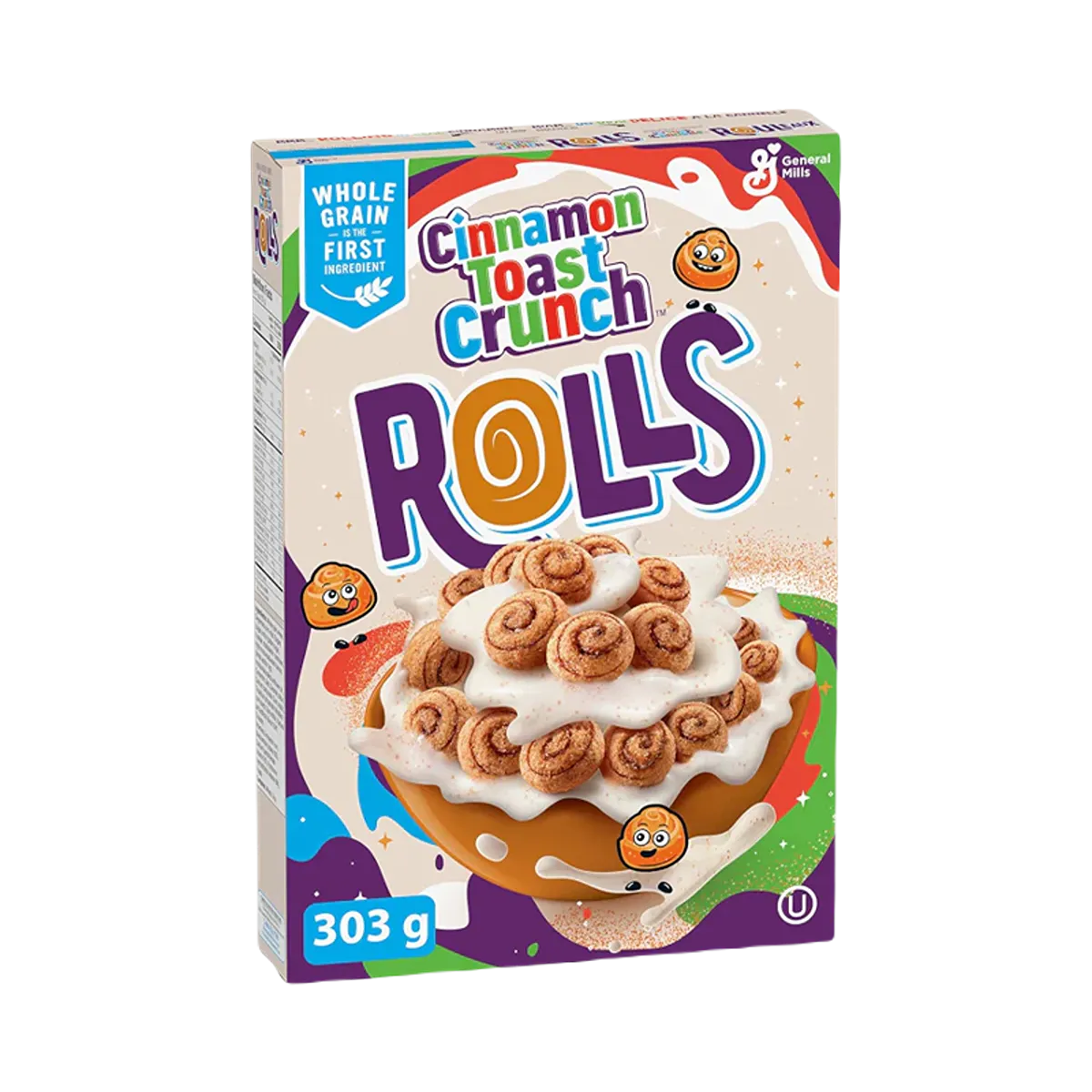 General Mills Cinnamon Toast Crunch Rolls 303g
