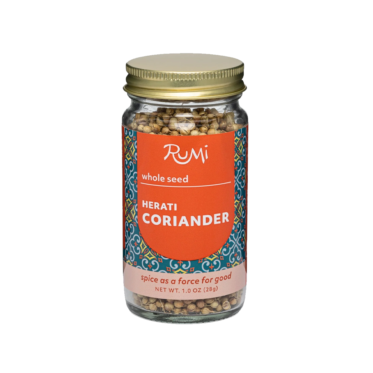 Rumi Spice, Coriander Whole Seed, Case Of 6, 1 oz
