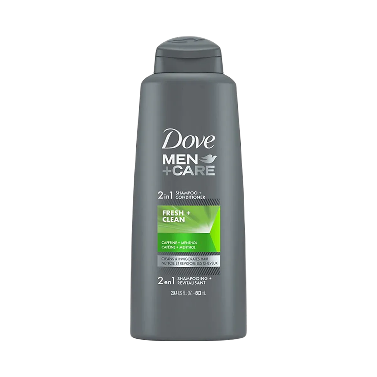 Dove Men+ Care 2 in 1 Active Fresh Shampoo 603ml