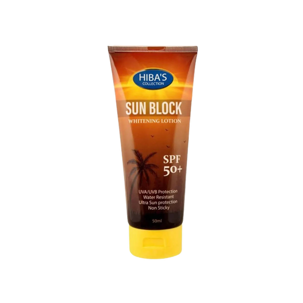 Hibas Bright Glow Sun Block Body Crem 50ml