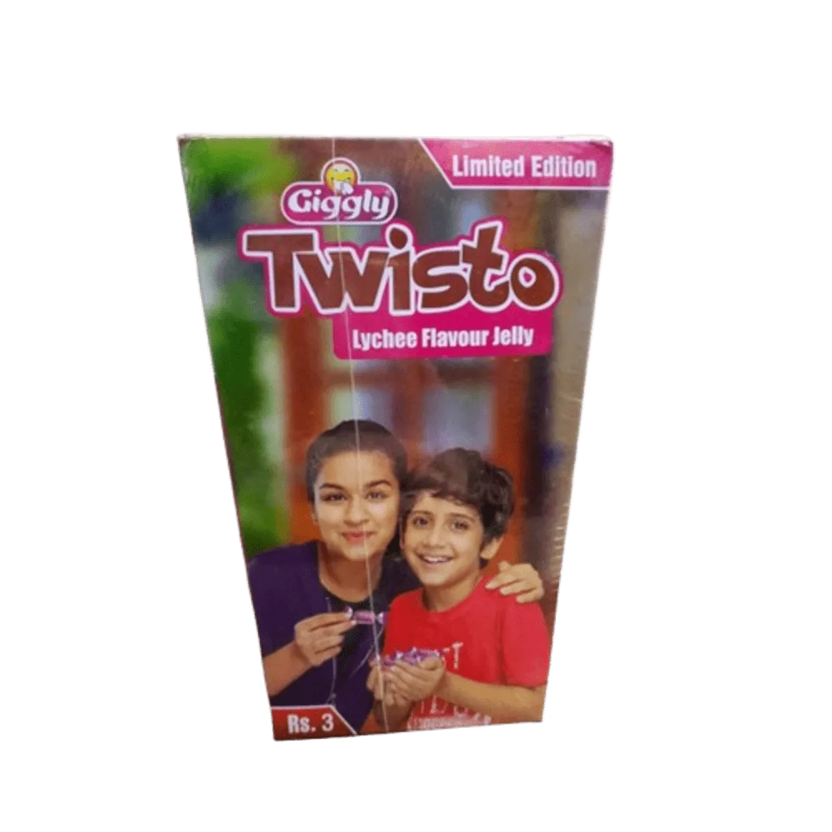 Giggly Twisto Lychee Flavour Jelly Box
