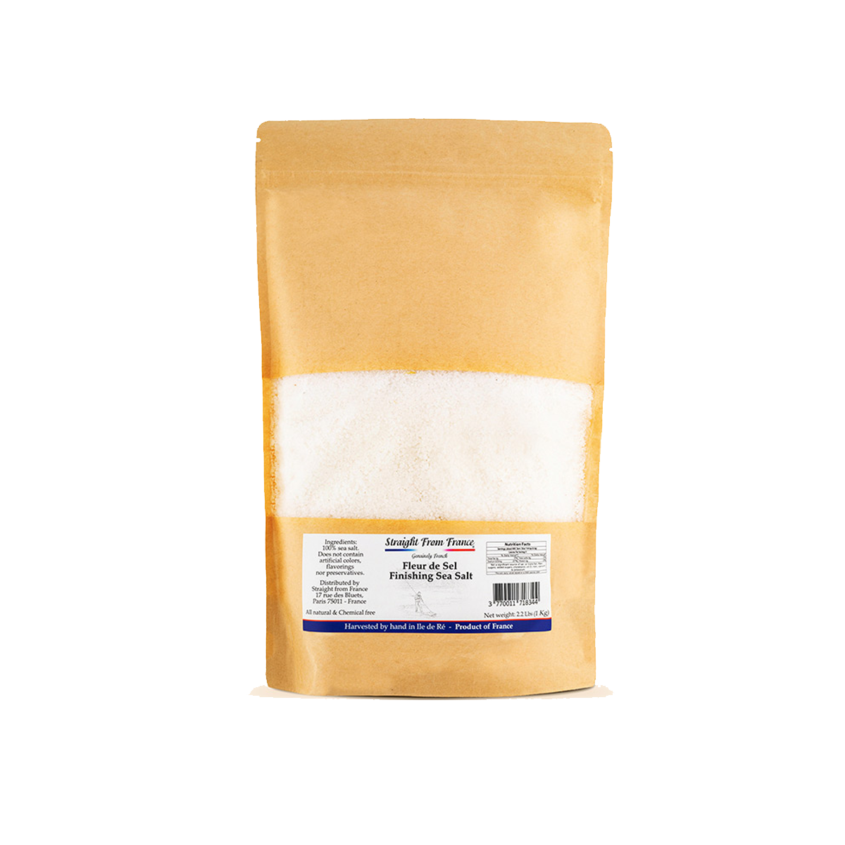 Straight from France - Fleur de sel from France - Case of 10 - 2.2 Lbs
