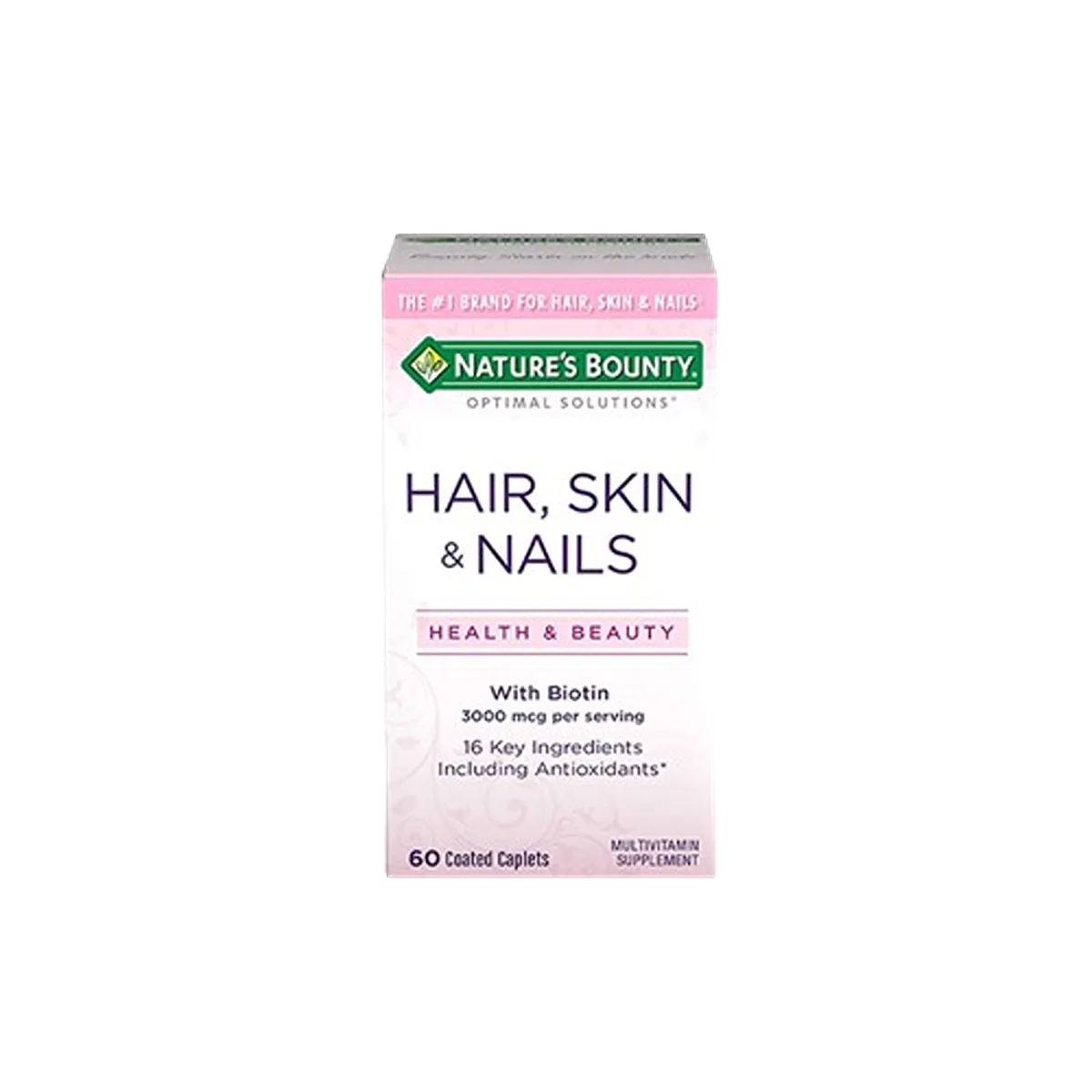 Natures Bounty Hair Skin & Nails Formula 60 Count