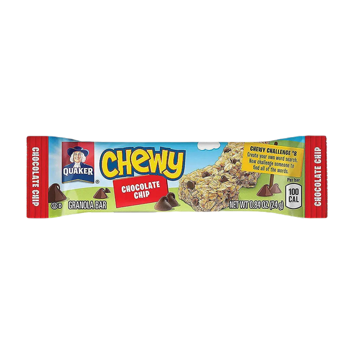 QUAKER CHEWY BAR 24G