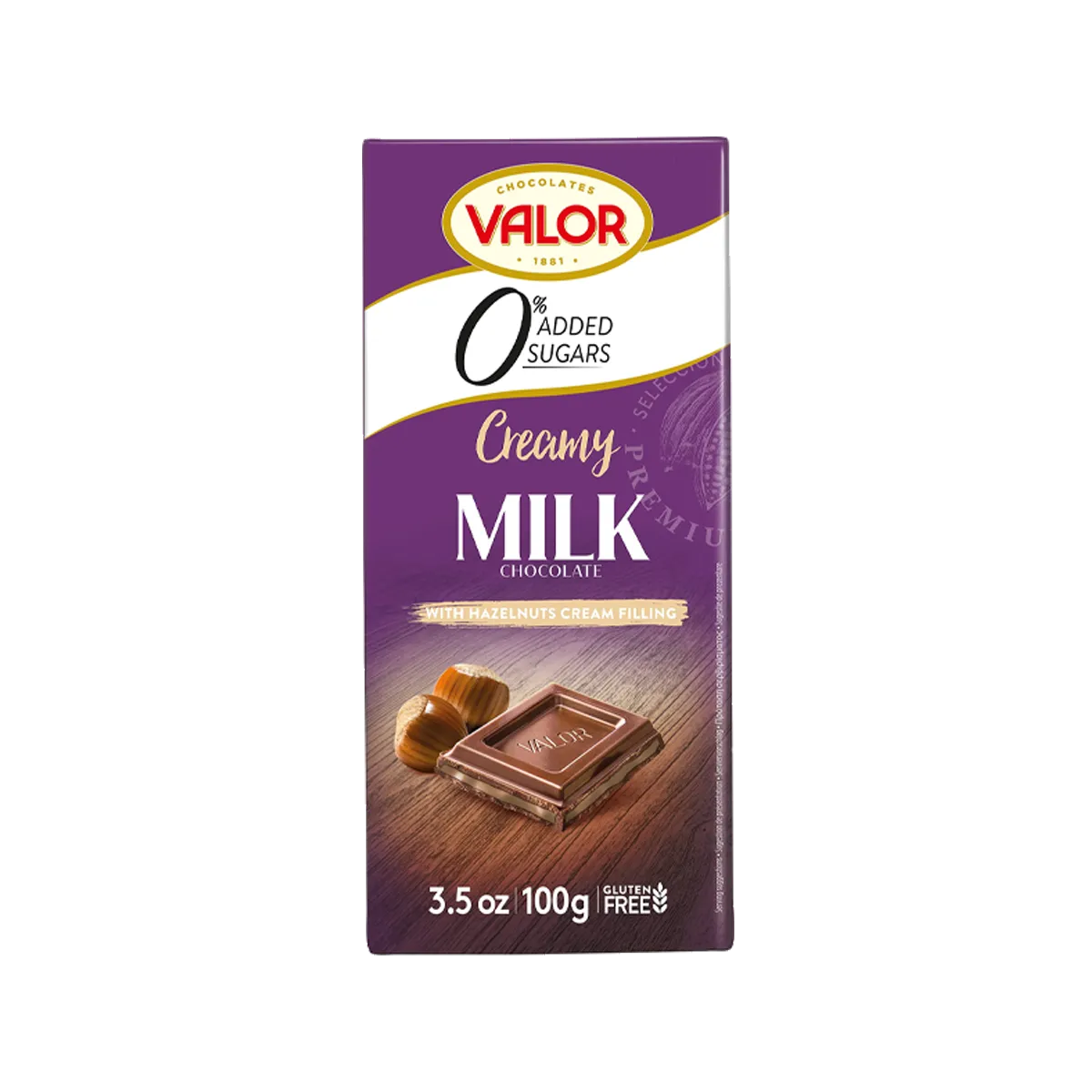 Valor NAS Milk Chocolate Bar 100g