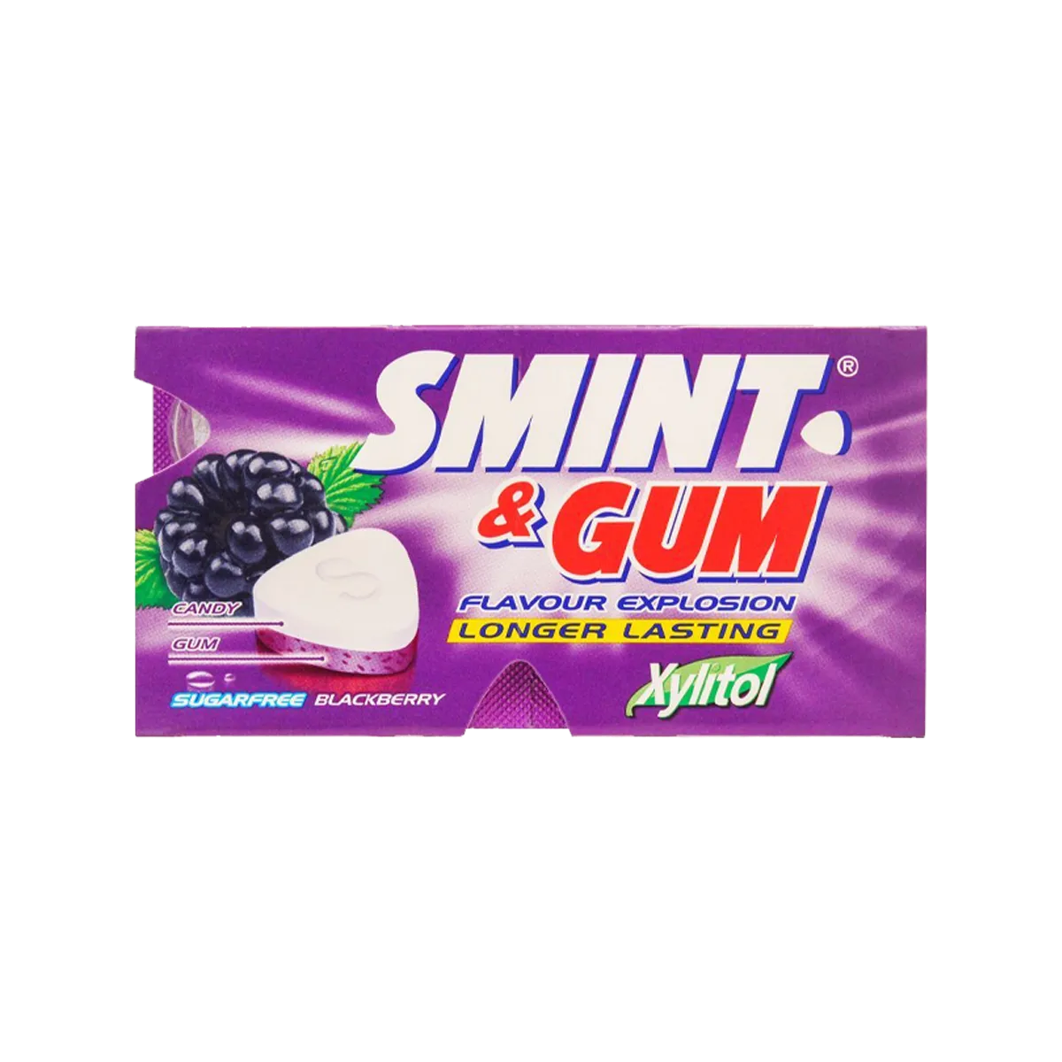 Smint Bubble Gums Blackberry 14.2g