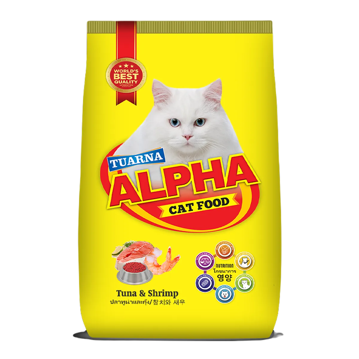 Taurna Alpha Cat Food Tuna & Shrimp 1300g
