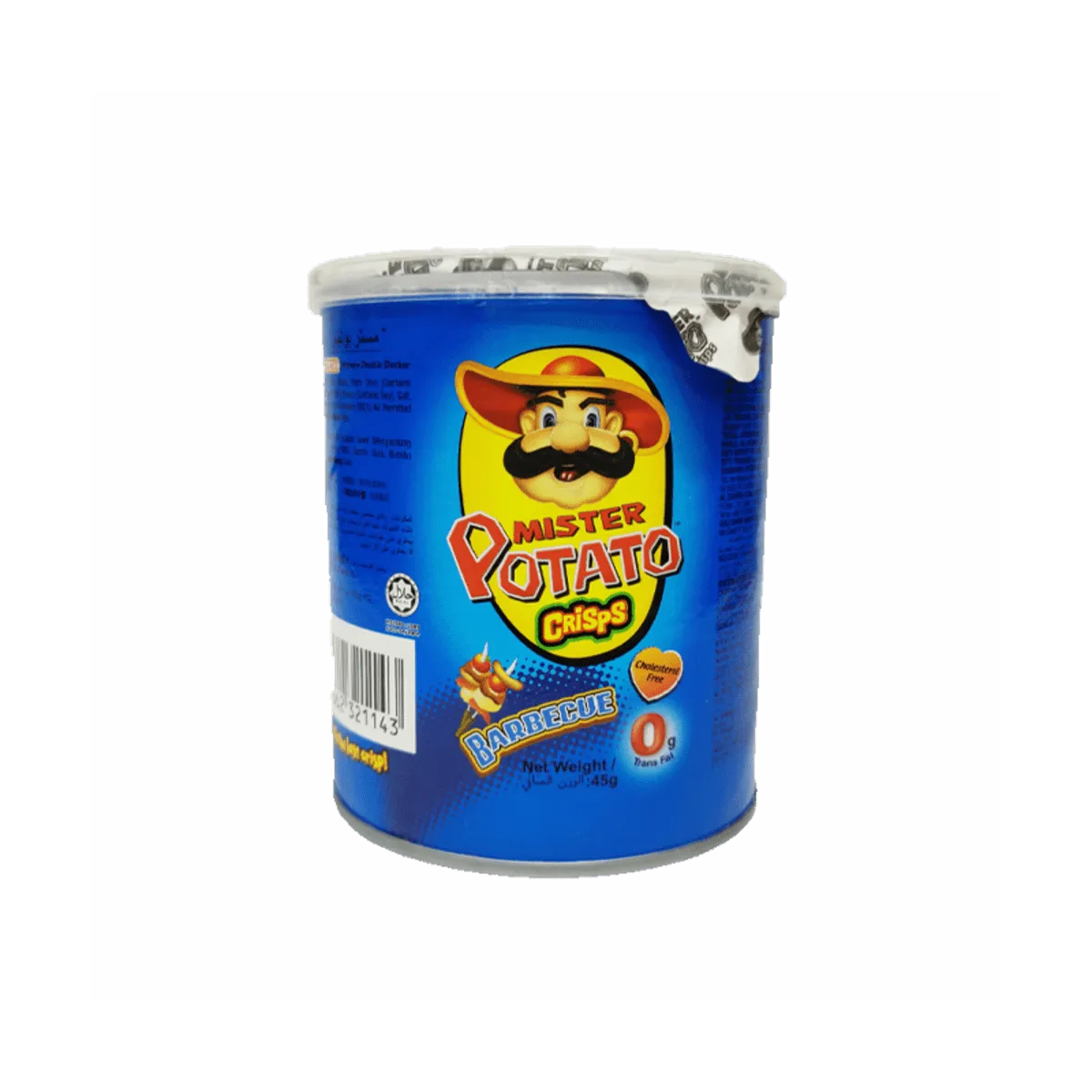 Mister Potato Crisps BBQ 45g