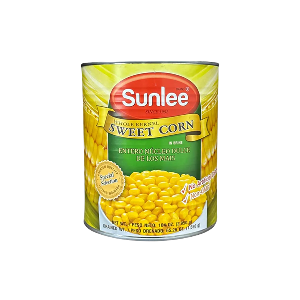 Sunlee Premium Quality Sweet Corn 2950g