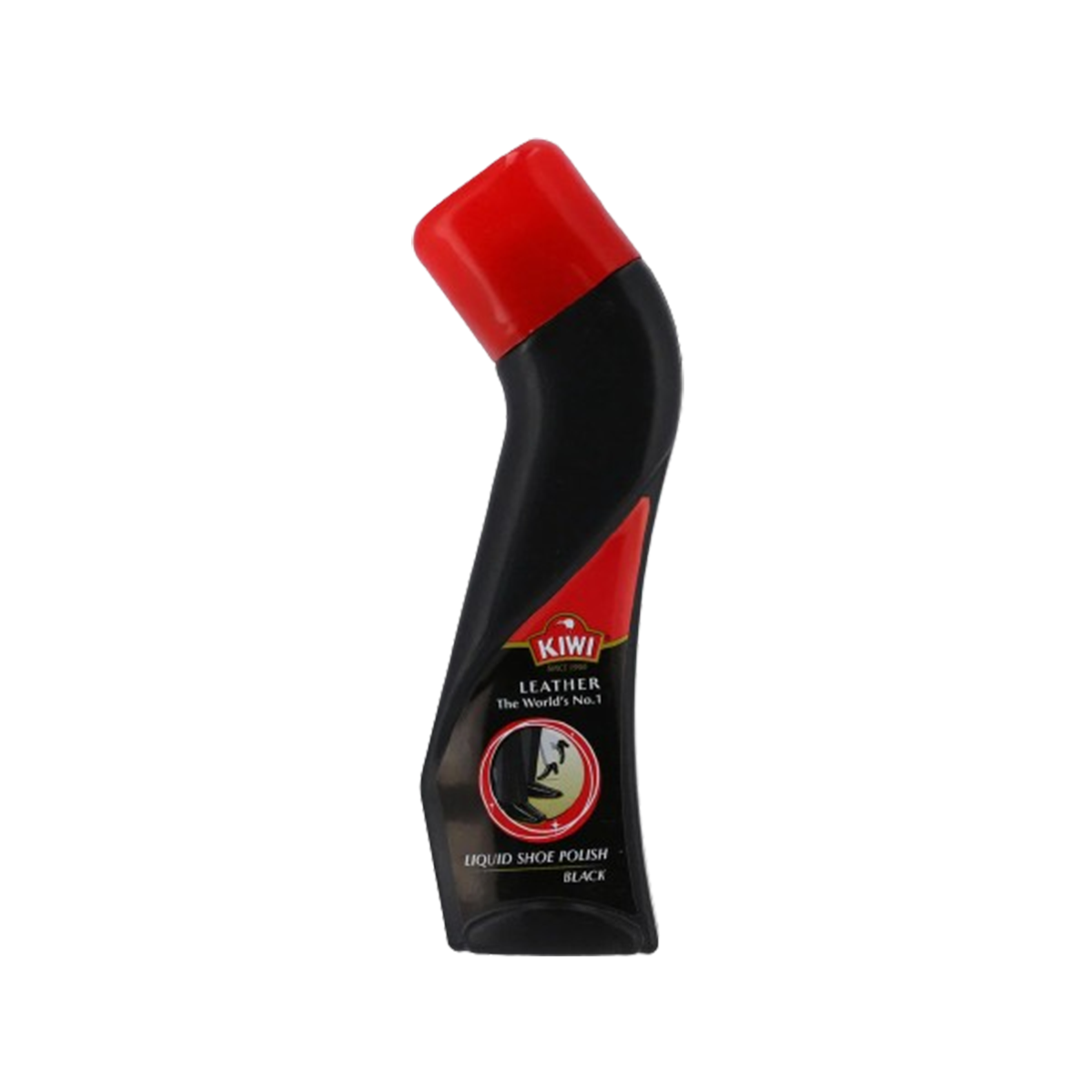 Kiwi Liquid Shoe Polish Black 75ml