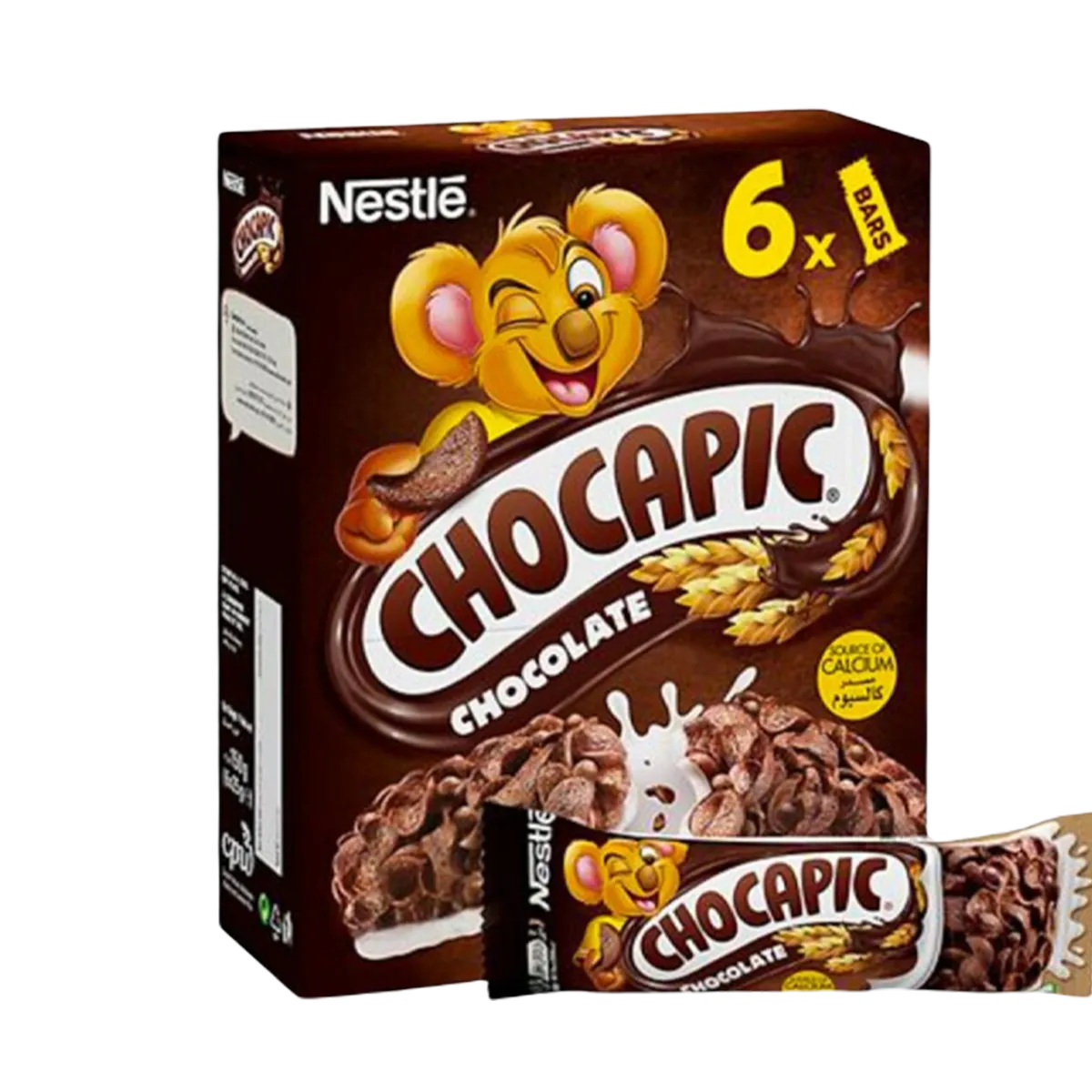 Nestle Chocolate Cereal Bar with Milky Base 6x25g