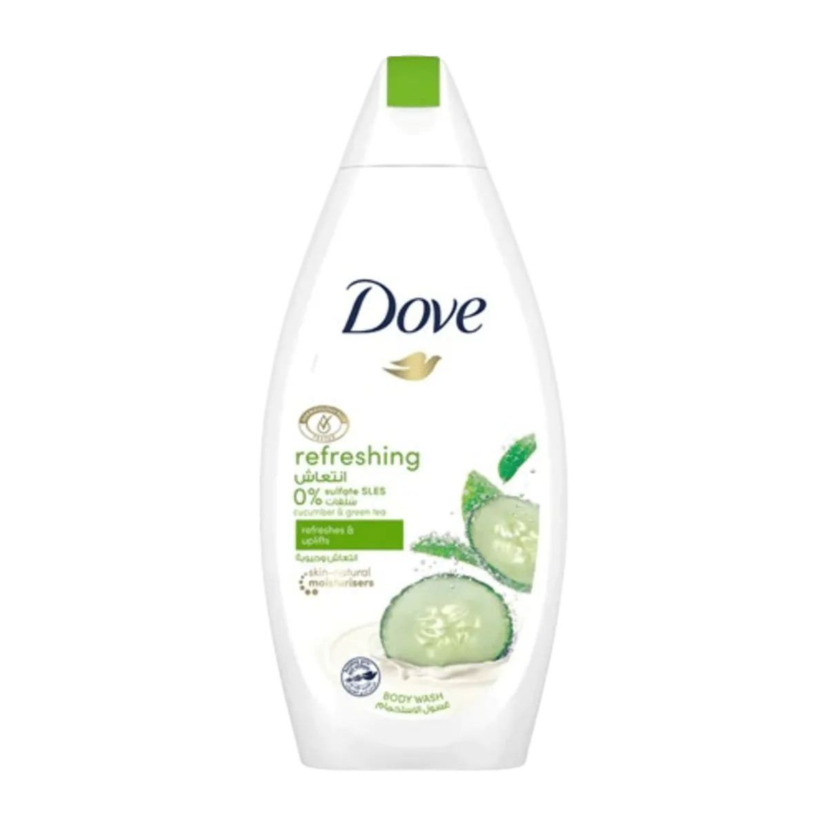 Dove Body Wash Cucumber And Green Tea 500 Ml