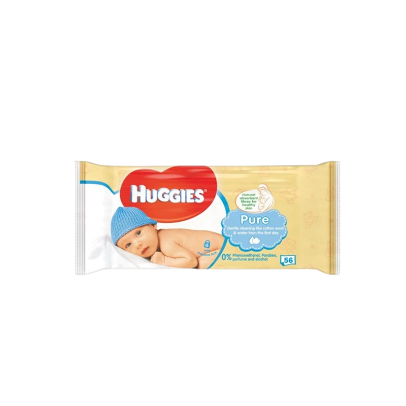 Huggies Wipes Pure 56s