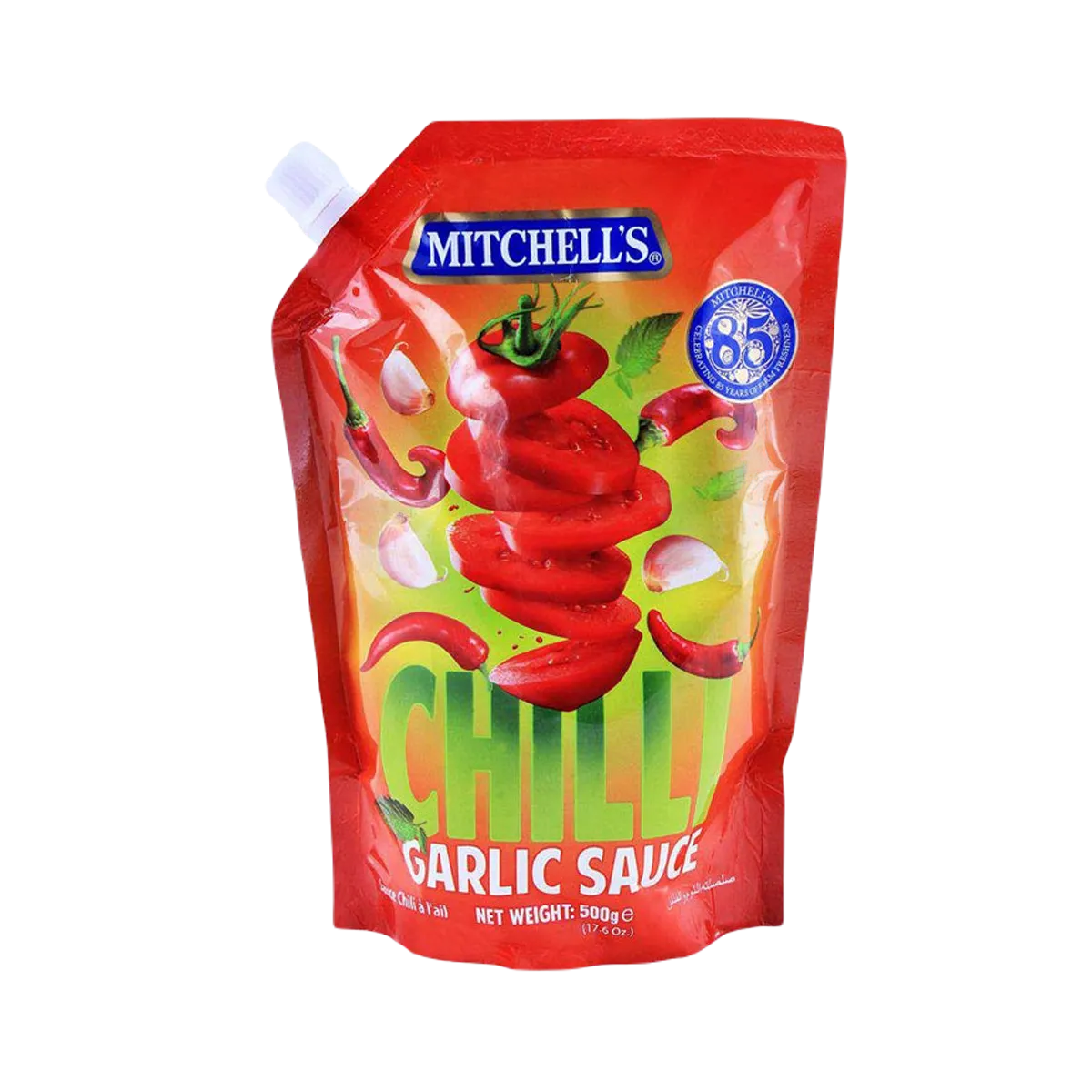 Mitchells Garlic Sauce Pouch 500g