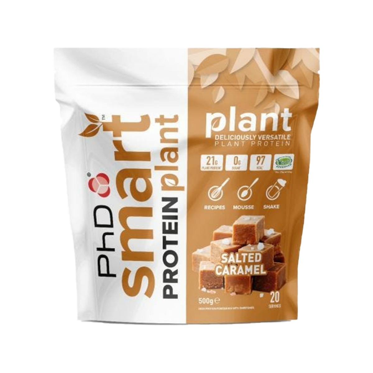 PhD Smart Protein Plant Salted Caramel - 500 Grams