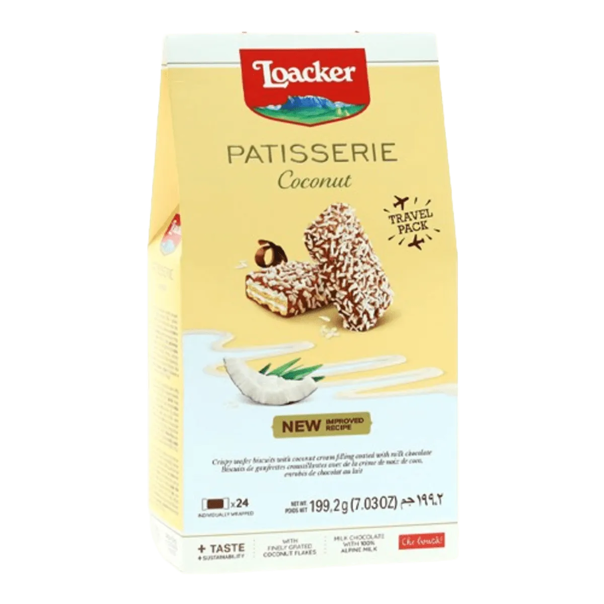 Loacker Patisserie Coconut 199.2g