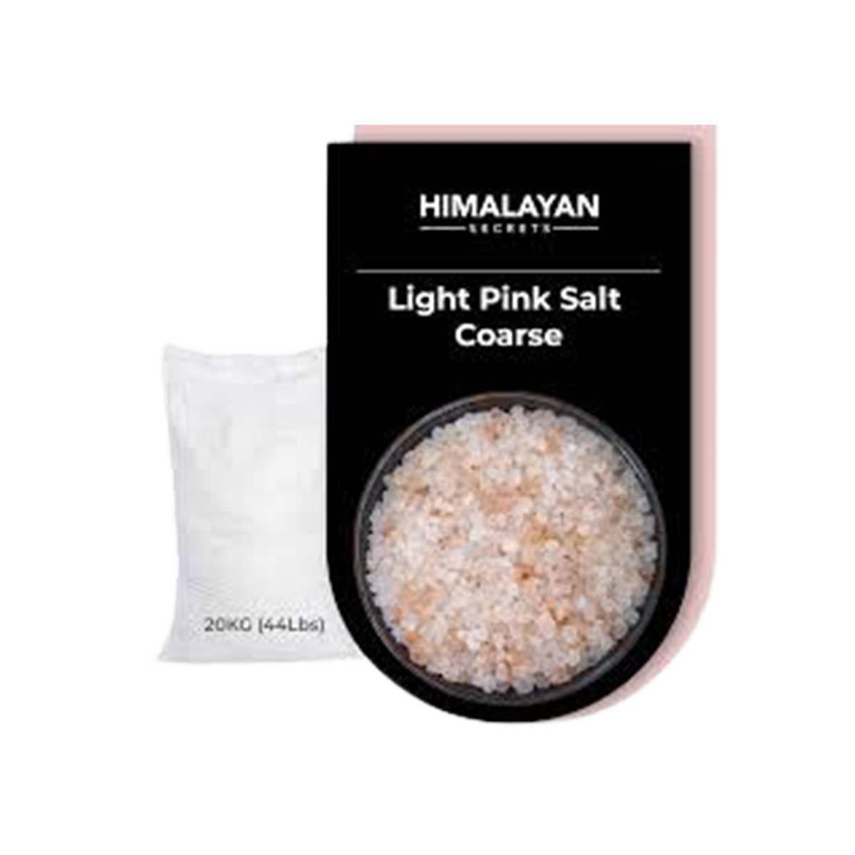 Himalayan Secrets Light Pink Coarse 2 - 3mm - 44 Lbs