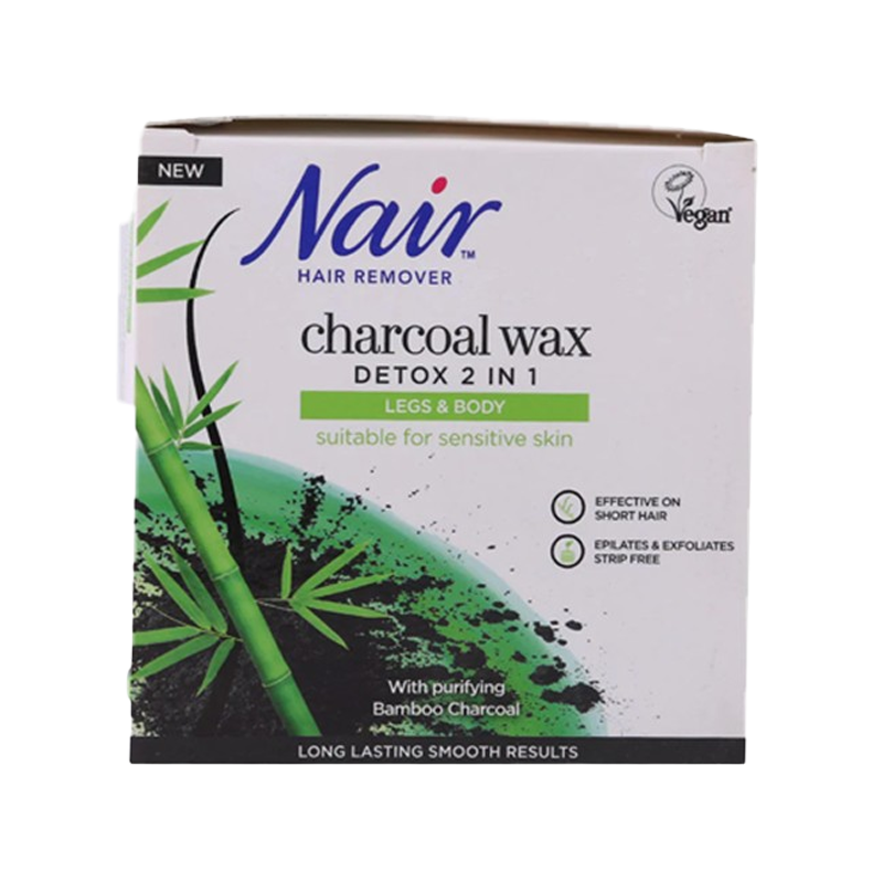 Nair Charcoal Wax Legs & Body 380 g