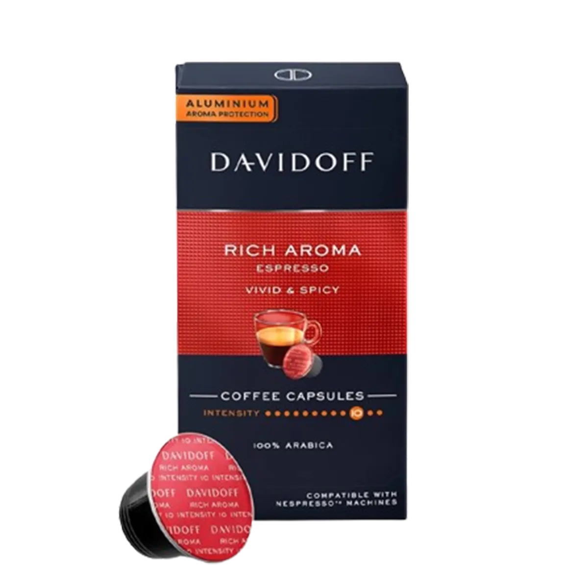 Davidoff Café Prestige 10 Capsules Espresso - 55Gm