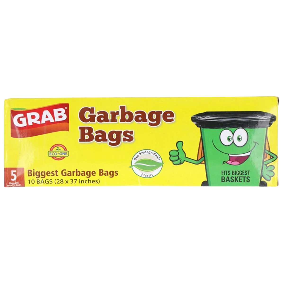 Grab Garbage Bags 28x37 Inches