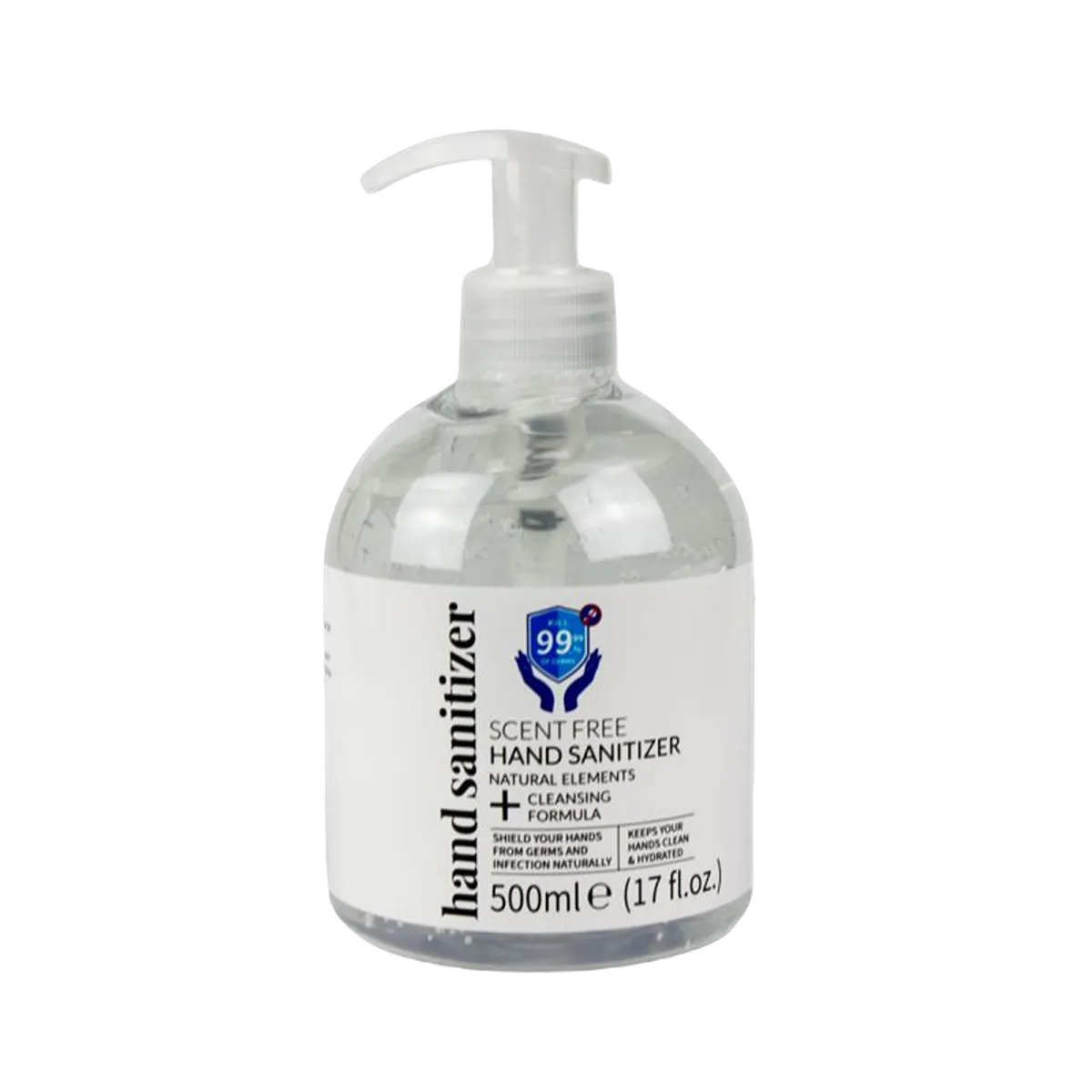 SF fragrance free Hand Sanitizer 500ml