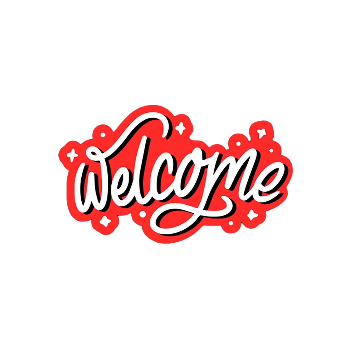 Well Come Stickers