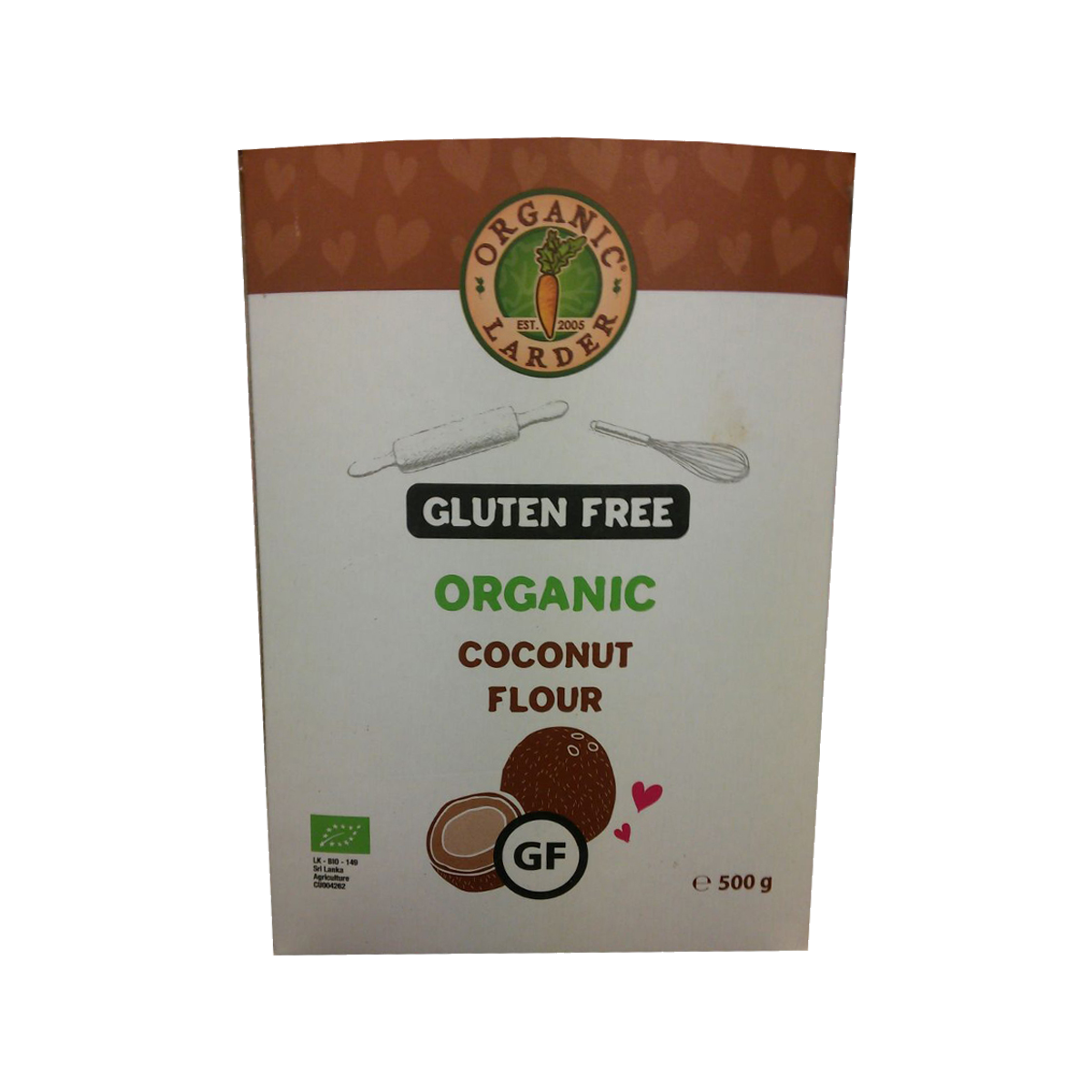 Organic Larder Gluten Free Organic Coconut Flour