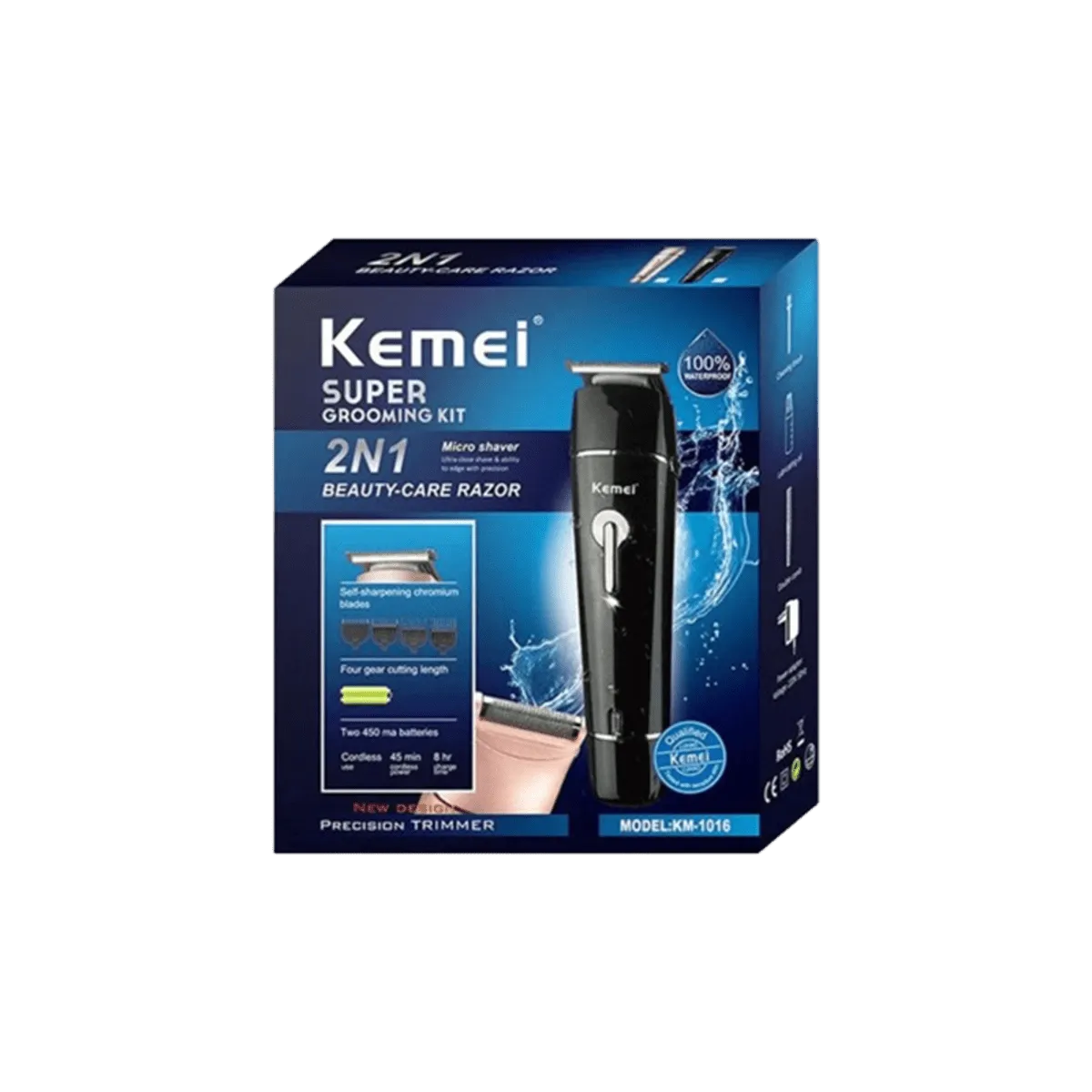 Super Grooming Kit 2IN1 KM-1016