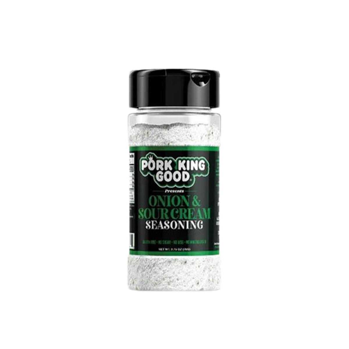Pork King Good Onion & Sour Cream Seasoning Shaker Case of 6 - 2.75 oz