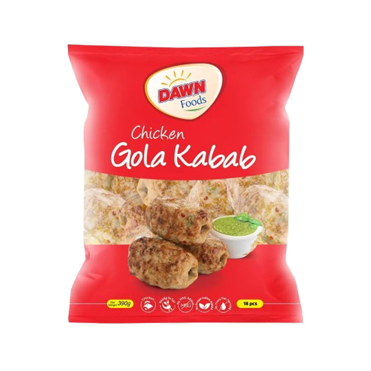 Dawn Chicken Gola Kabab 18Pcs 390g