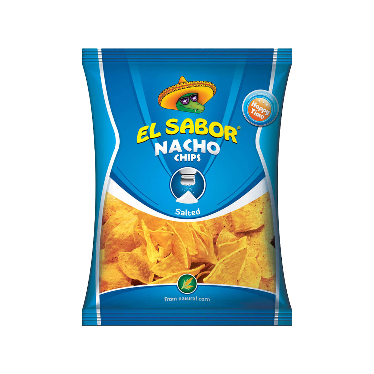 EL Sabor Nacho Chips Salted 100g