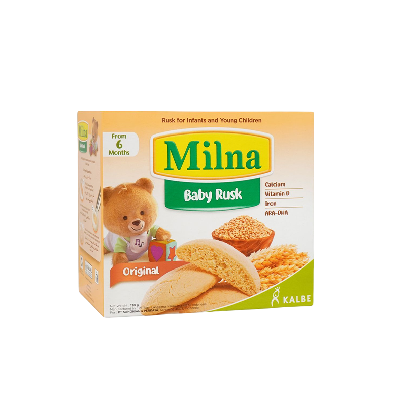 Milna Baby Rusk Young Children Original 130G