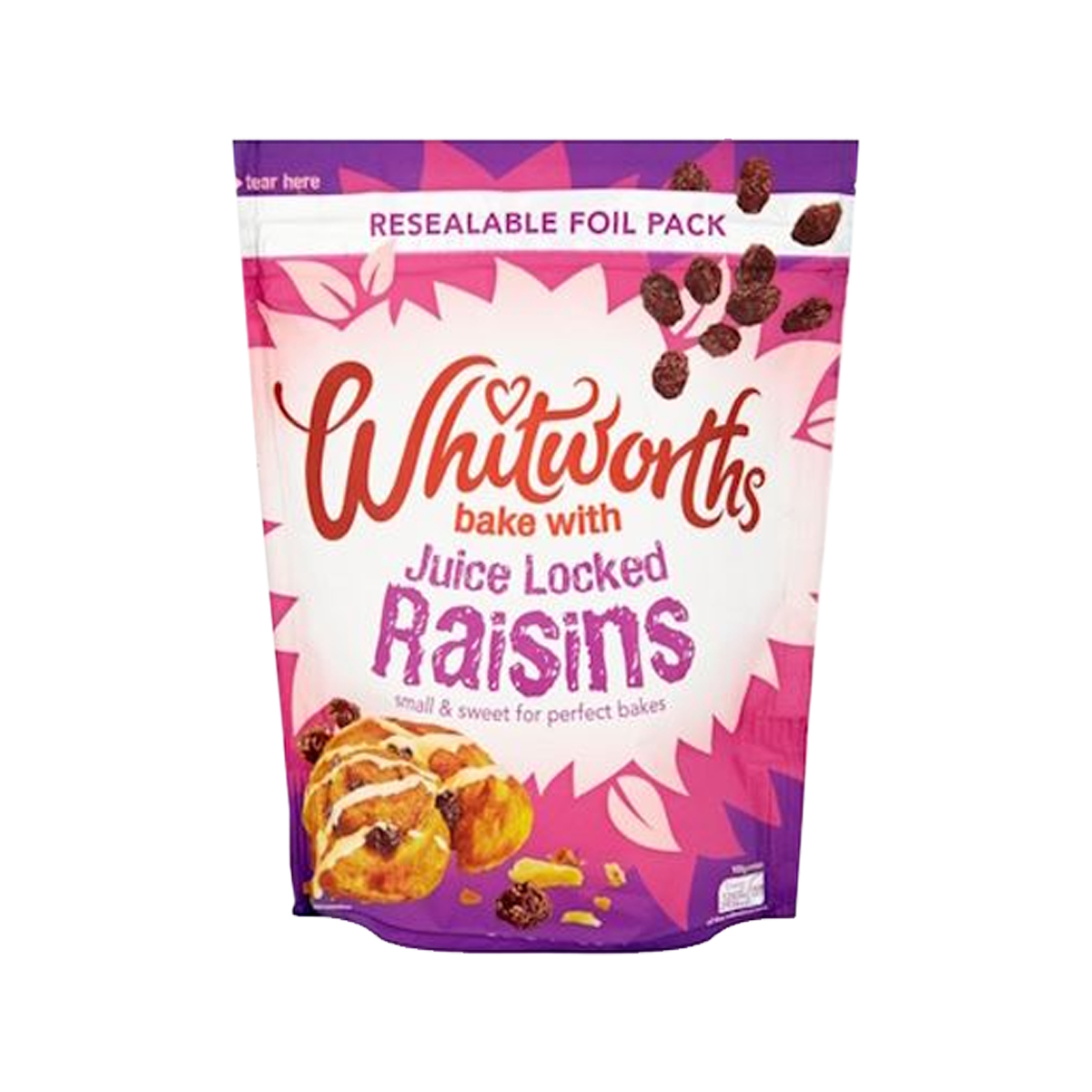 Whitworths Bake with Juice Locked Raisins 325g