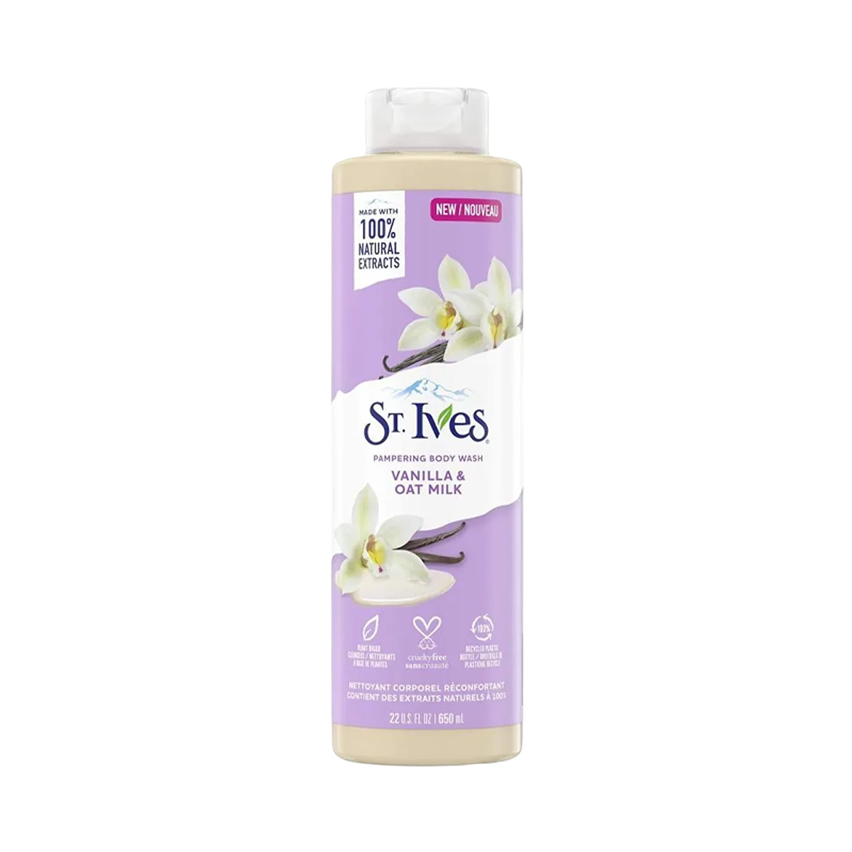 St Ives Vanilla & Oat Milk 650ml